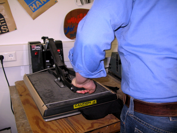 Making of the Calavera camp shirts